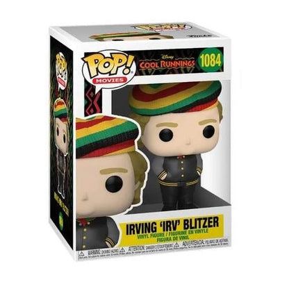 Funko Pop ! Movies - Disney Cool Runnings (1084) Irving 'Irv' Blitzer Figure 9Cm
