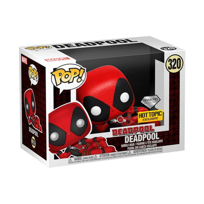 Funko Pop ! Marvel Deadpool (320) Deadpool Streatched Out Steso Diamond Vinyl