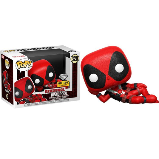 Funko Pop ! Marvel Deadpool (320) Deadpool Streatched Out Steso Diamond Vinyl