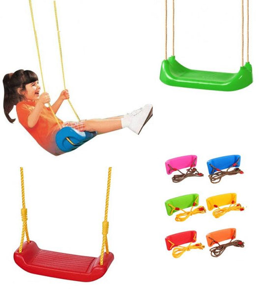 Seggiolino Sedile Altalena Sedia Plastica Giochi Giardino Bambini Esterno Bimbo
