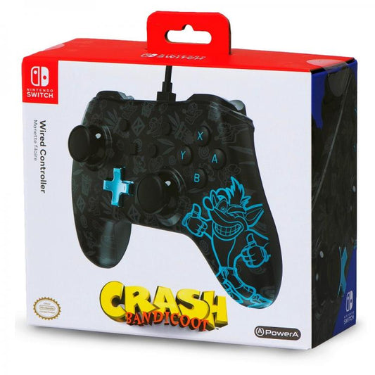 Powera Wired Controller Nintendo Switch Crash Bandicoot Edition Joystick Cablato