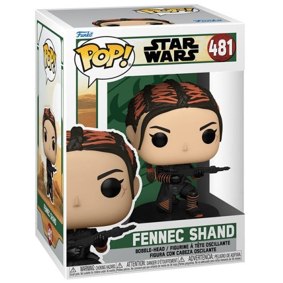 Funko Pop! Star Wars (481) Fennec Shand Vinyl Figure 9Cm Statuetta Collezionismo