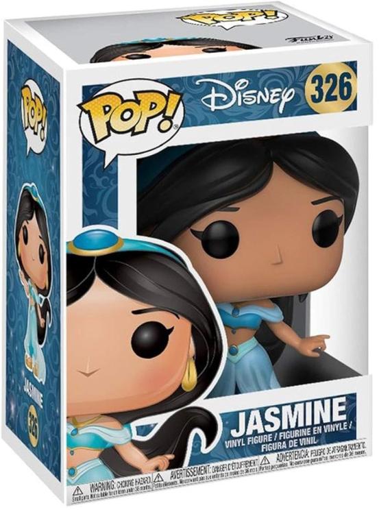 Funko Pop ! Disney (326) Jasmine Figure Vinyl Principessa 9Cm Statua Collezione