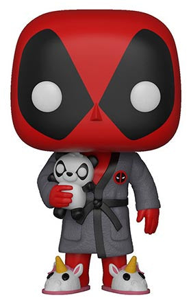 Funko Pop ! Marvel Deadpool - (327) Bedtime Deadpool Bobble Vinyl Figure 9Cm