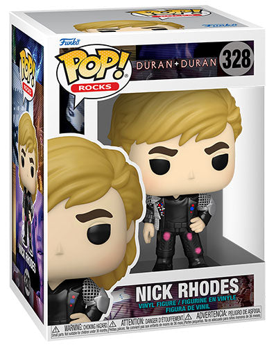 Funko Pop ! Rocks Duran Duran - (328) Nick Rhodes Vinyl Figure 9Cm Gruppo Rock