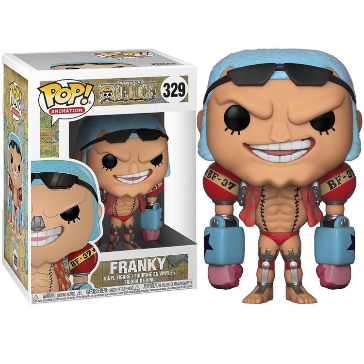 Funko Pop ! Animation - One Piece (329) Franky - Vinyl Figure 9Cm