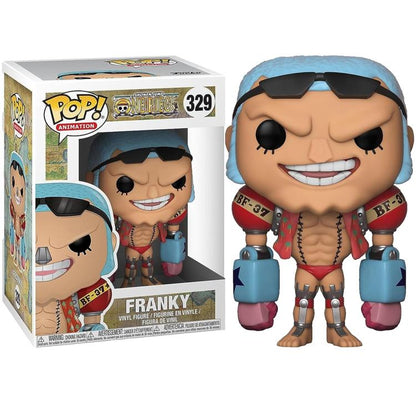 Funko Pop ! Animation - One Piece (329) Franky - Vinyl Figure 9Cm