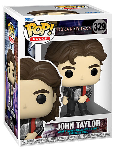 Funko Pop ! Rocks Duran Duran - (329) John Taylor Vinyl Figure 9Cm Gruppo Rock