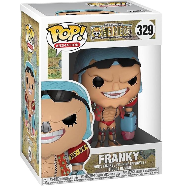 Funko Pop ! Animation - One Piece (329) Franky - Vinyl Figure 9Cm