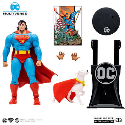 McFarlane Toys DC Multiverse (09) Superman & Krypto - Figure PVC 18cm
