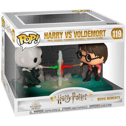 Funko Pop ! Harry Potter (119) Harry Vs Voldemort Vinyl Figure Movie Moments