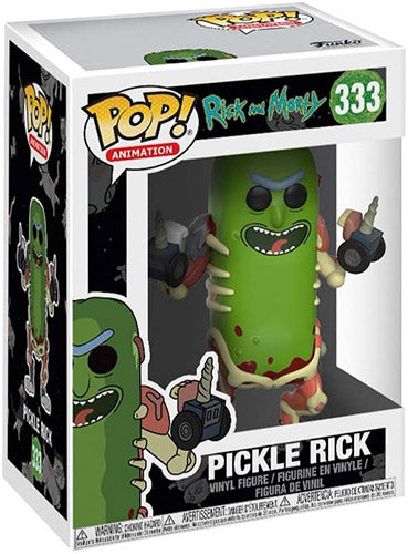 Funko Pop ! Animation Rick And Morty - (333) Pickle Rick Vinyl Figure 9Cm