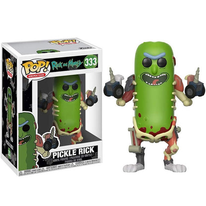 Funko Pop ! Animation Rick And Morty - (333) Pickle Rick Vinyl Figure 9Cm