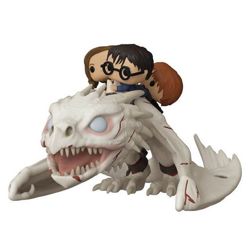 Funko Pop ! Rides Harry Potter ! (93) Gringotts Dragon W/ Harry Ron E Hermione