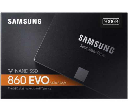 Samsung Hdd Ssd Evo 860 500Gb Mz-76E500B/Eu Disco Rigido 2,5 Pollici Sata Iii