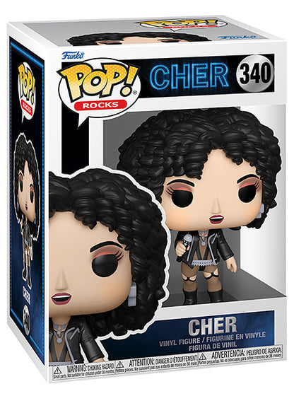 Funko Pop ! Rocks - (340) Cher - Cantante Rocks Anni 60/70 Vinil Figure 9Cm