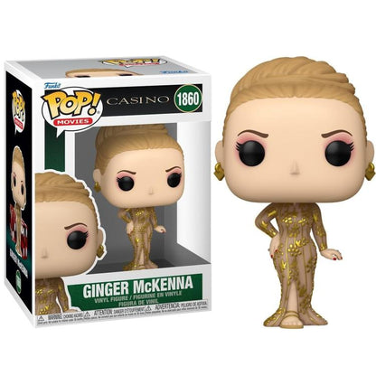 Funko Pop ! Movies - Casino (1860) Ginger Mc Kenna Vinyl Figure 9Cm Statuetta