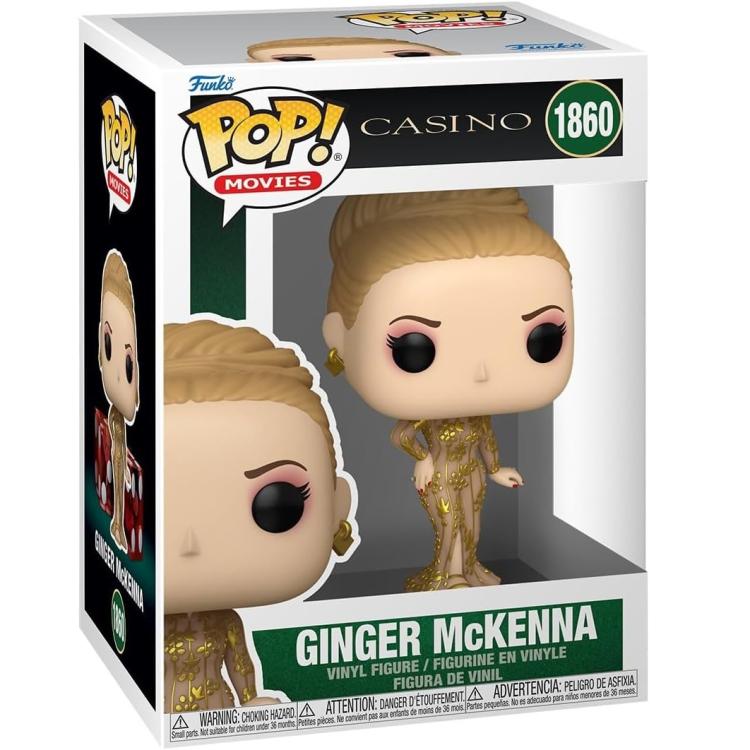 Funko Pop ! Movies - Casino (1860) Ginger Mc Kenna Vinyl Figure 9Cm Statuetta