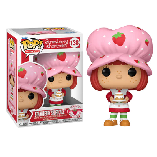 Funko Pop ! Retro Toys (138) Strawberry Shortcake Vinyl Figure 9Cm Statuetta