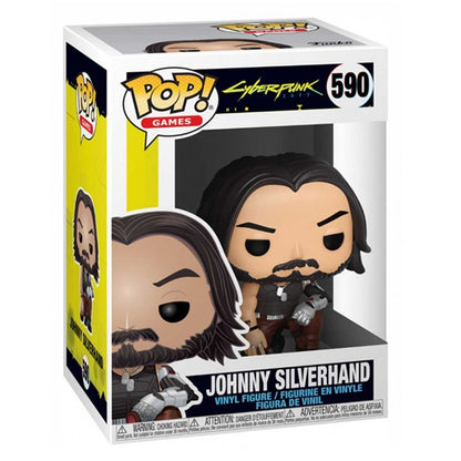 Funko Pop ! Games - Cyberpunk 2077 - (590) Johnni Silverhand Vinyl Figure 9Cm