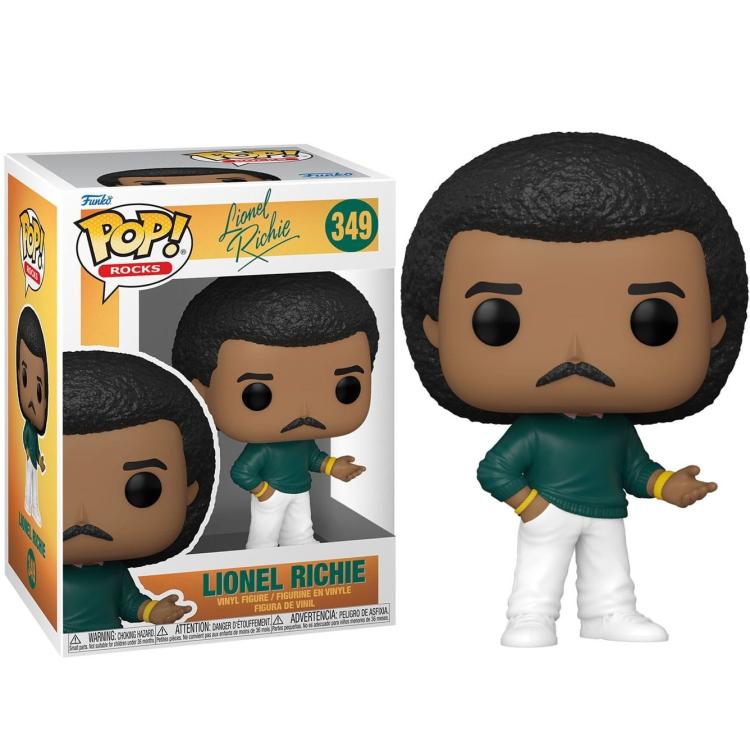 Funko Pop ! Rocks (349) Lionel Richie Vinyl Figure 9Cm Cantante Anni 80-90