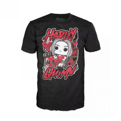 Funko Pop ! Tees Suicide Squad Harley Quinn Diamond Collection + T-Shirt Figure