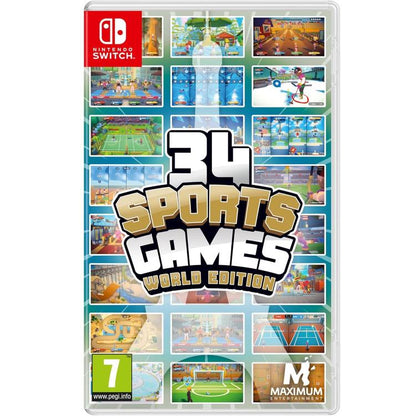 34 Sports Games World Edition Nintendo Switch Videogioco Versione Fisica EU/ITA