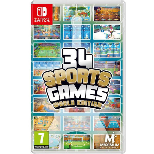 34 Sports Games World Edition Nintendo Switch Videogioco Versione Fisica EU/ITA