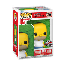 Funko Pop ! Tv The Simpsons - Homer In Hedges (1252) Special Edition Simpson 9cm