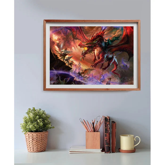 Clementoni Puzzle Dungeons and Dragons 500 Pezzi Puzzle Adulti