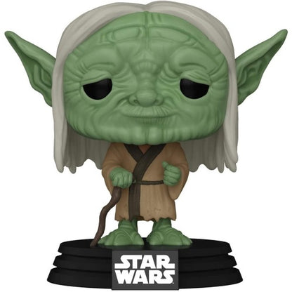 Funko Pop Star Wars 425 Concept Series Yoda Vinyl Action Figure Statuetta Nuovo