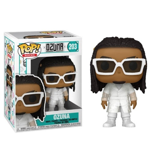 Funko Pop ! Rocks - (203) Ozuna Figure Reggaeton Statuetta Da Collezione 9Cm