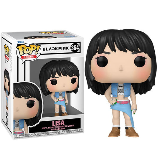 Funko Pop ! Rocks Blackpink - (364) Lisa Figure Vinyl Rock Music 9Cm Nuovo