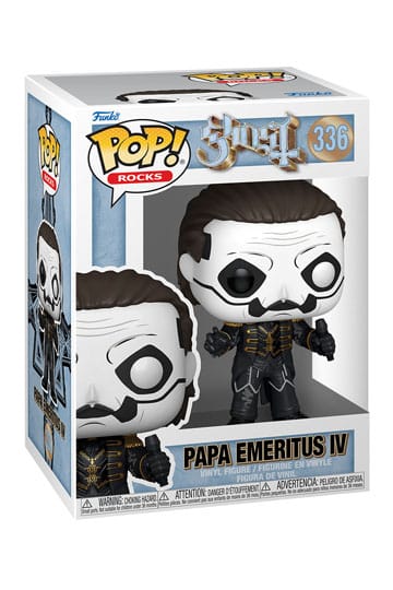 Funko Pop ! Rocks Ghost - (336) Papa Emeritus Iv Vinyl Figure 9Cm Rock In Stock
