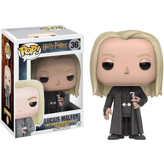 Funko Pop ! - Lucius Malfoy (36) Harry Potter - Statuetta Vinyl Figure 9Cm