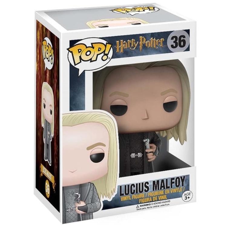 Funko Pop ! - Lucius Malfoy (36) Harry Potter - Statuetta Vinyl Figure 9Cm