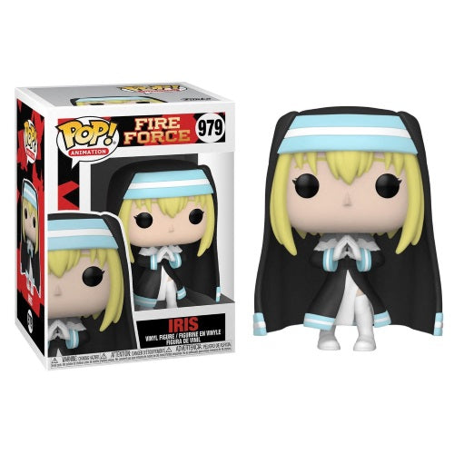 Funko Pop Animation Fire Force Iris (979) Vinyl Figure Anime Manga Da Collezione