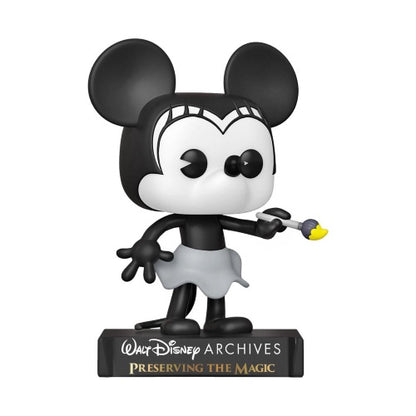 Funko Pop ! Walt Disney Archives - Plane Crazy Minnie (1108) Vinyl Da Collezione