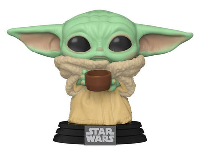 Funko Pop ! Star Wars - (378) The Child W/Cup Vinyl Figure 9Cm Statuetta Statua