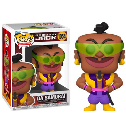 Funko Pop Animation Samurai Jack 1054 Da Samurai Vinyl Figure Prime Statuetta