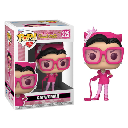 Funko Pop Dc Comics Bombshells - Catwoman 225 Girl Pink Donna Gatto Figure Vinyl