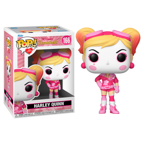 Funko Pop ! Dc Comics Bombshells - Harley Quinn (166) Pink Girl Figure Vinyl