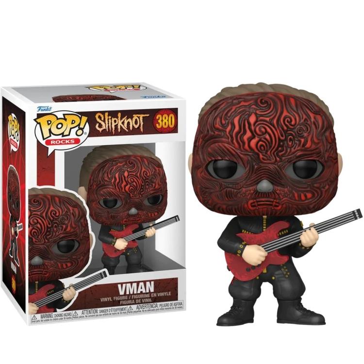 Funko Pop! Rocks Slipknot - (380) V-Man Figure Vinyl 9Cm Band Music Rock Nuovo