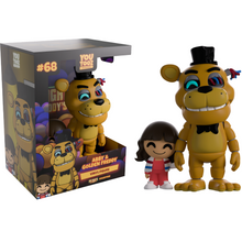 YouTooz Five Nights At Freddy's - Golden Freddy & Abby Vinyl Figure 13cm