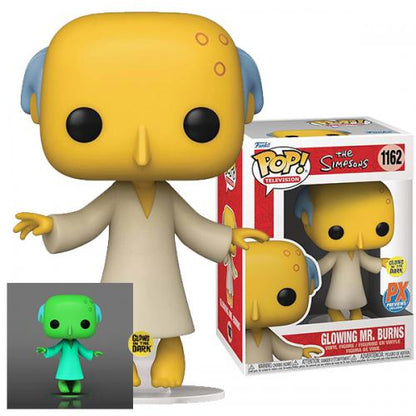 Funko Pop ! Television The Simpsons - (1162) Glowing Mr. Burns Gitd Special Px