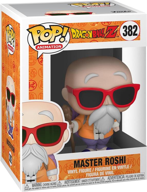 Funko Pop ! Dragon Ball Z - (382) Master Roshi Vinyl Figure Maestro Muten 9Cm