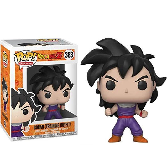 Funko Pop ! Dragon Ball Z - (383) Gohan (Training Outfit) Vinyl Figure 9Cm Nuovo