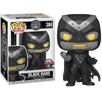 Funko Pop ! Heroes - Dc Comics - (384) Black Lantern - Exm Vinyl Figure 9Cm