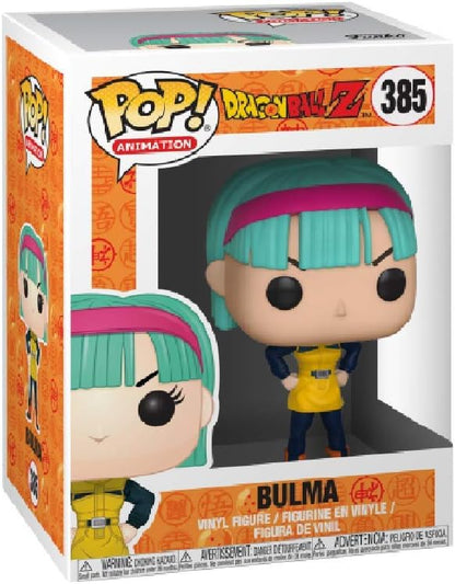 Funko Pop ! Animation Dragon Ball Z - (385) Bulma Vinyl Figure 9Cm Anime Manga