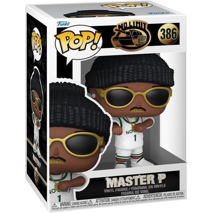 Funko Pop ! Rocks - (386) Master P No Limit Figure Vinyl Live Music 9Cm Rock